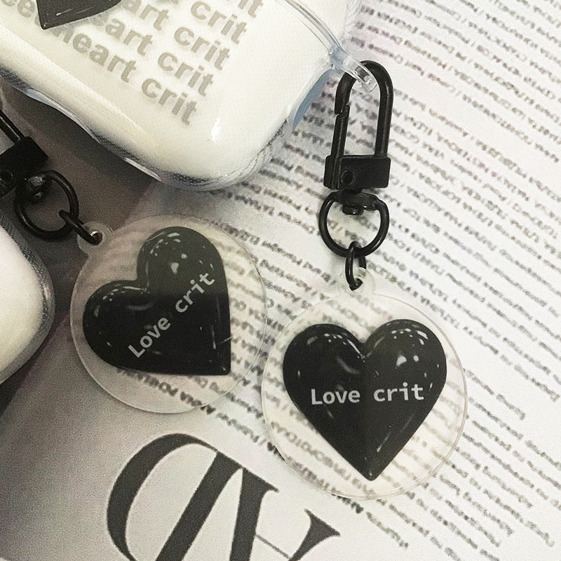 AirPods Case | Vazico Creative Black Love Heart