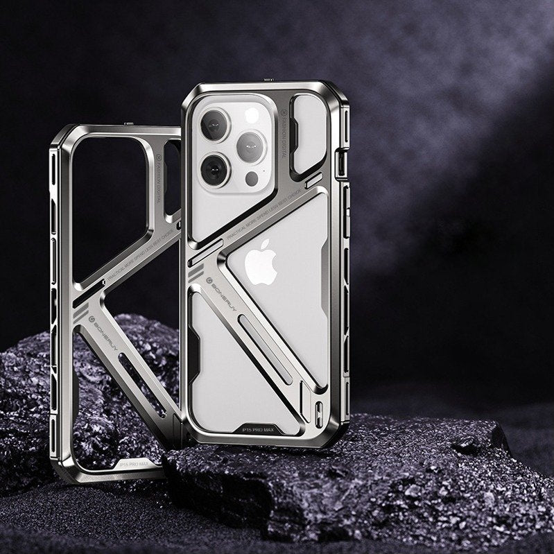 Vazico Alloy Armor Frame Case - iPhone