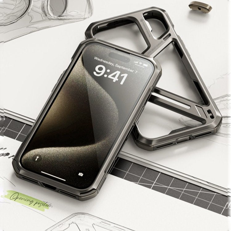 Vazico Alloy Armor Frame Case - iPhone