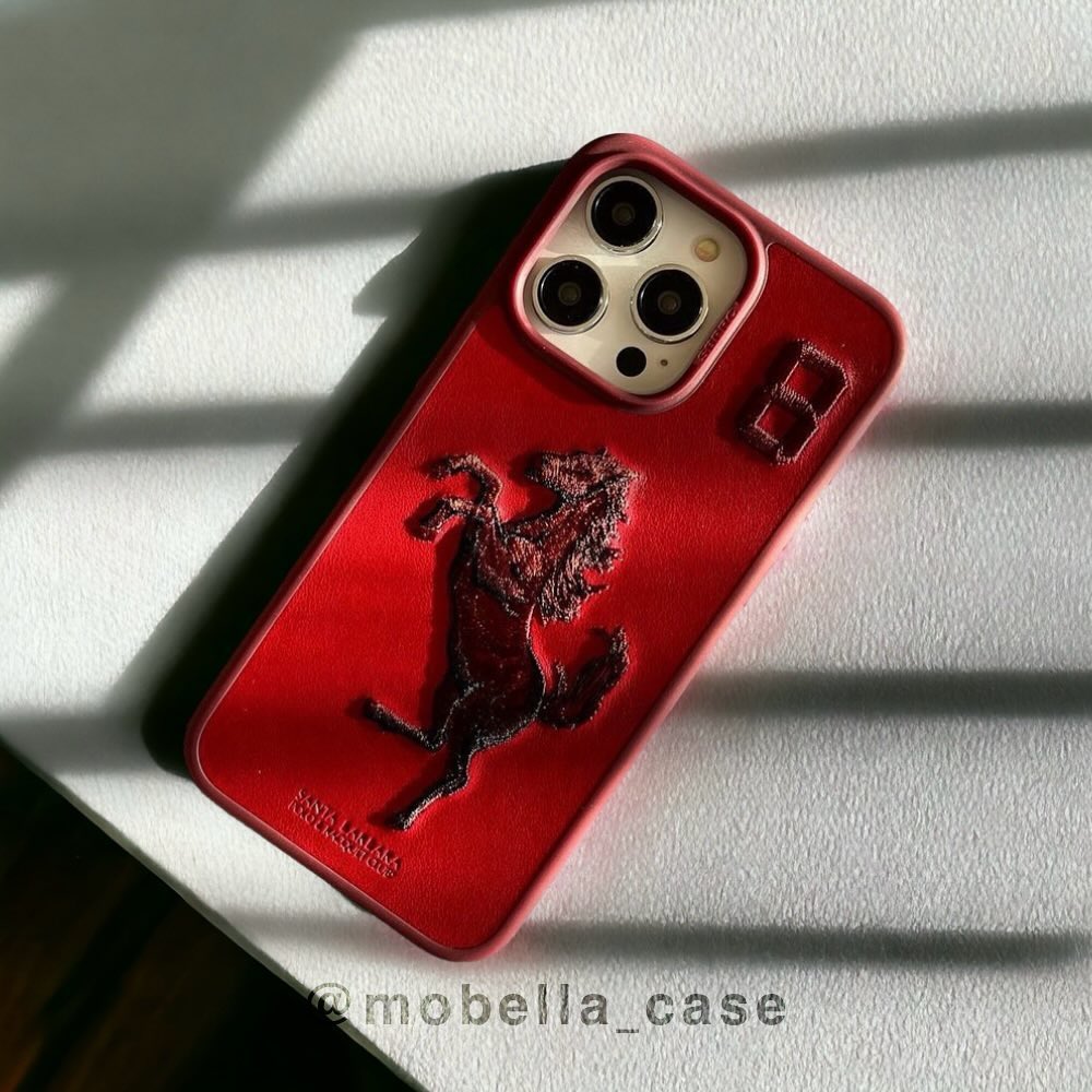 Vazico Polo Embroidered CASE COVER BRACKET PROTECTIVE CASE for I-phone 11, 12, 13, 14, 15 Series